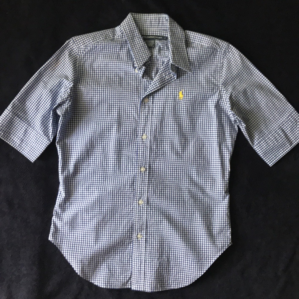 Polo Ralph Lauren women’s gingham oxford shirt